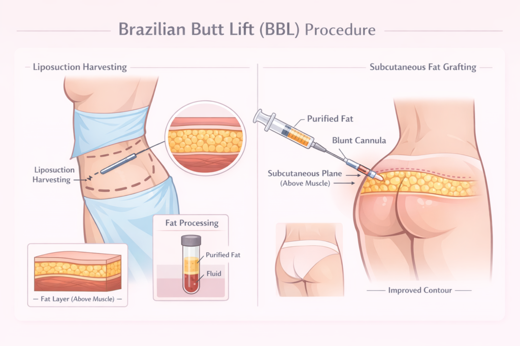 Brazilian But Lifr (BBL) In Turkey with Bridge Care US - The Procedure
