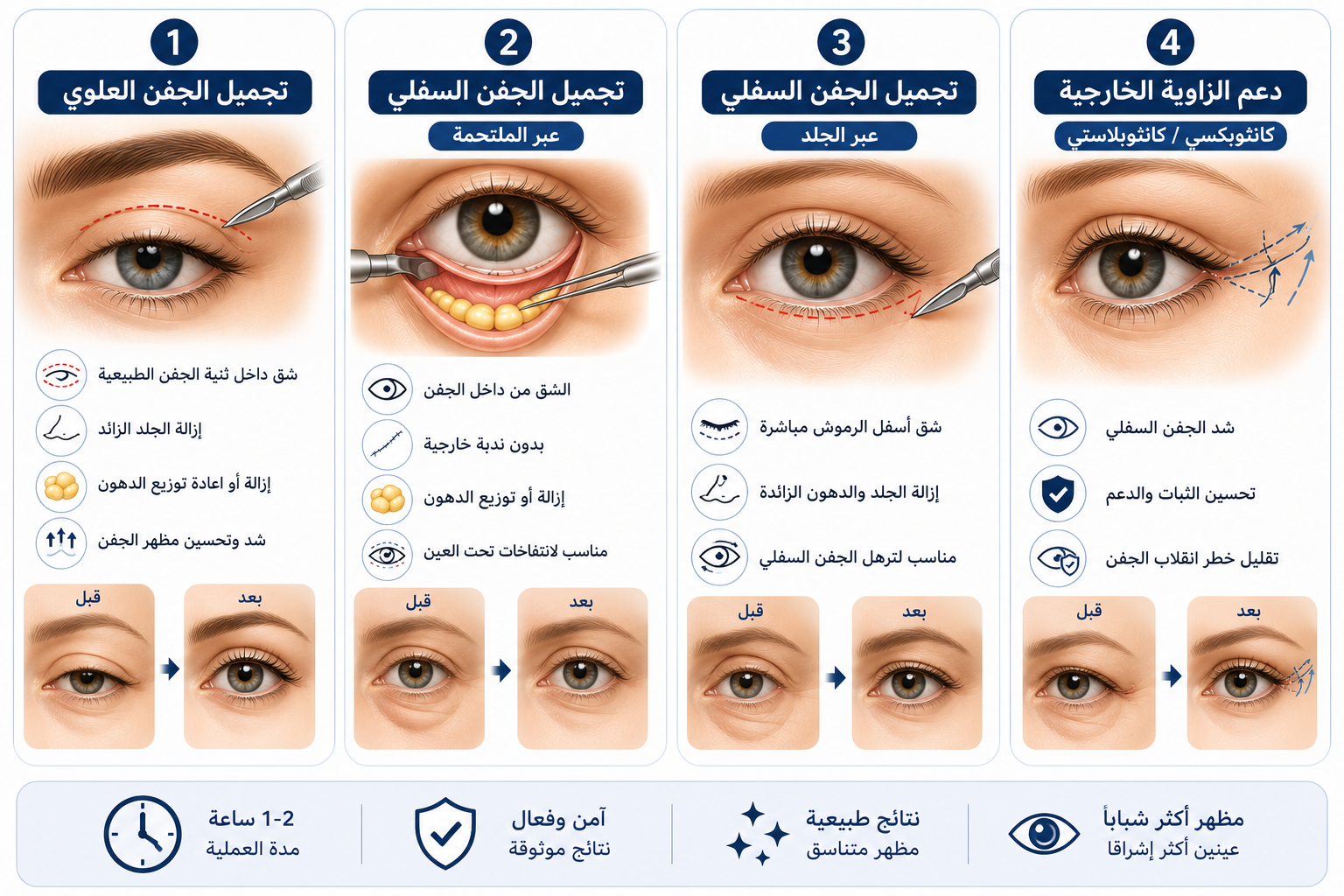 تقنيات تجميل الجفون المختلفة - Care Bridge US تقنيات تجميل الجفون المختلفة - Care Bridge US